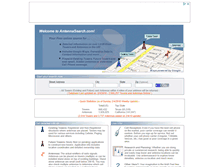 Tablet Screenshot of antennasearch.com